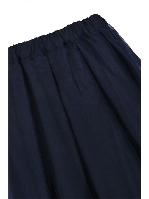 Gonna a pieghe WKDVISINO in organza di seta WEEKEND MAX MARA | 2615101032600004